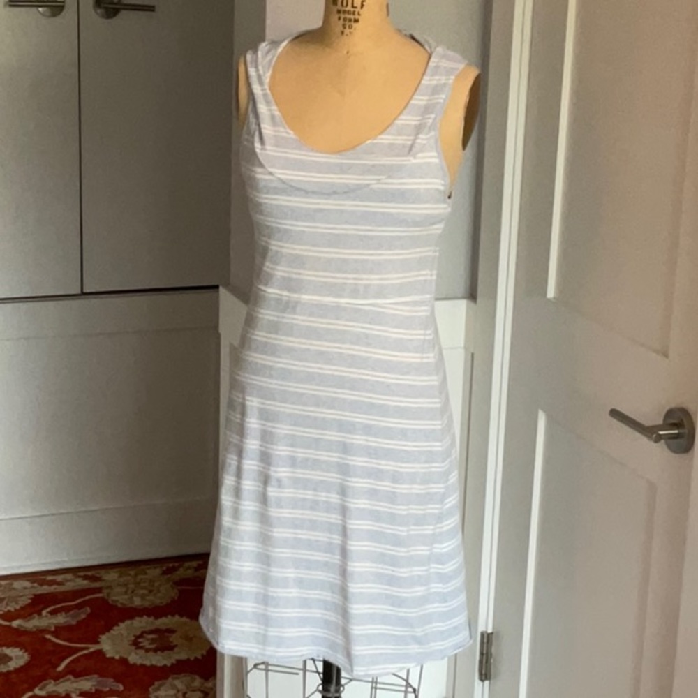 Marc New York Blue and White Dress